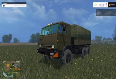 RUS Kamaz military truck v1.3