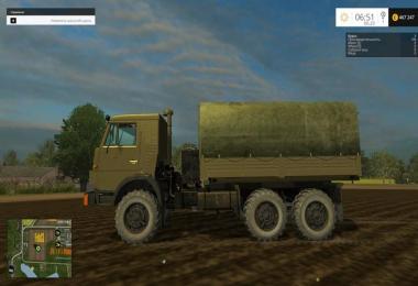 RUS Kamaz military truck v1.3