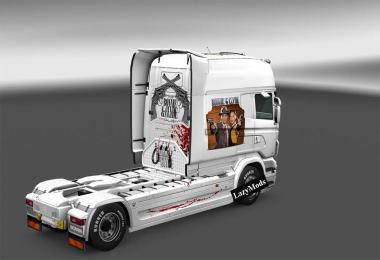 Scania RJL Longline Bonnie And Clyde Skin