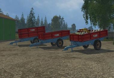 Single axle trailers Italian Bicchi v2.0