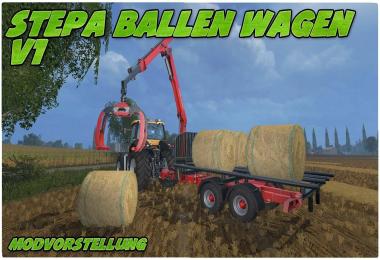 Stepa Forage platform trailer v1