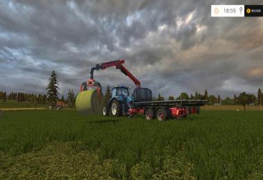 Stepa Forage platform trailer v1