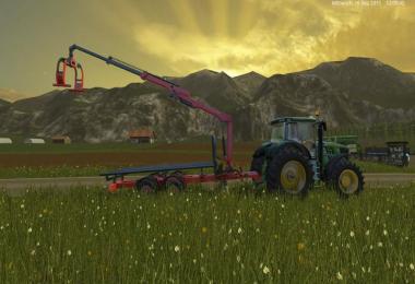 Stepa Forage platform trailer v1