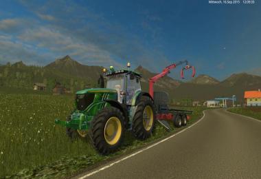 Stepa Forage platform trailer v1