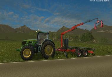 Stepa Forage platform trailer v1