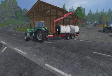 Stepa Forage platform trailer v1