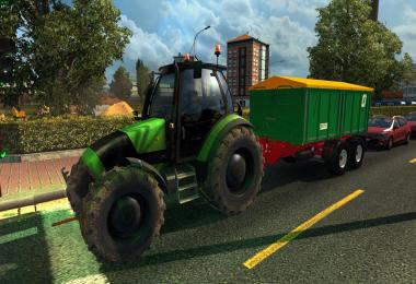 Tractor with Trailer in Traffic v1.1