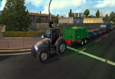 Tractor with Trailer in Traffic v1.1