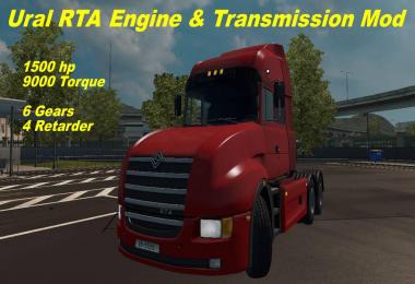 Ural RTA Engine & Transmission Mod