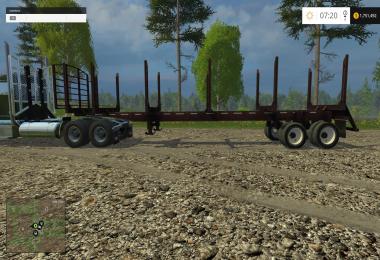 US Log Trailer v1.0