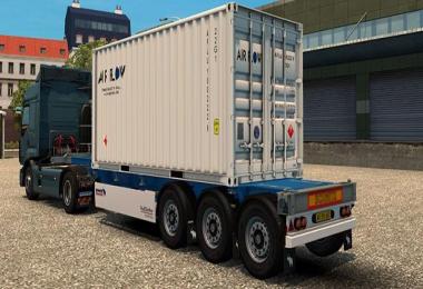 4 Trailer Container 20 ft Real Skin v1.0