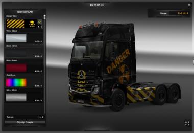 Mercedes MP 4 Danger Skin 1.21