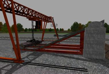 Animated wooden crane with conveyor belt v1.0