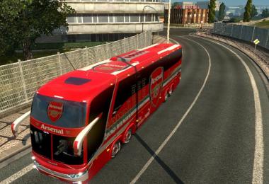 Bus Macropolo G7 1600LD Arsenal Skin