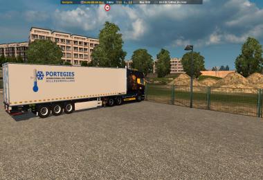 Chereau Trailer with tailgate 1.21