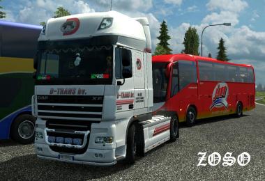 DAF XF 50k D-Trans bv. Skin 1.21.x