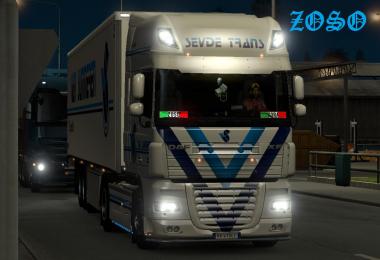 DAF XF 50k Van Summeren Expeditie Skin