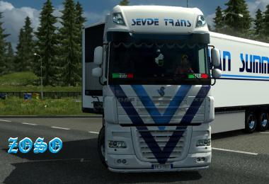 DAF XF 50k Van Summeren Expeditie Skin