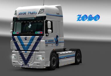 DAF XF 50k Van Summeren Expeditie Skin