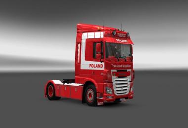 DAF XF Euro 6 Ohaha TS Poland Skin + Wheels