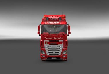 DAF XF Euro 6 Ohaha TS Poland Skin + Wheels