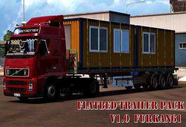 Flatbed Trailers Pack v1.0