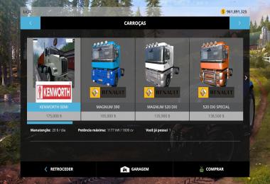 KENWORTH - V1.0 - 1600HP Update Sound Fs 15