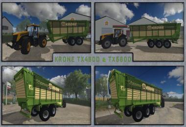 Krone TX 460 and TX 560 D v2.0 (fixed Errors and Textures)