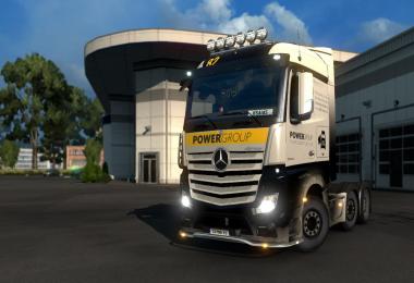 MB Actros 2014 skin Power Group v1