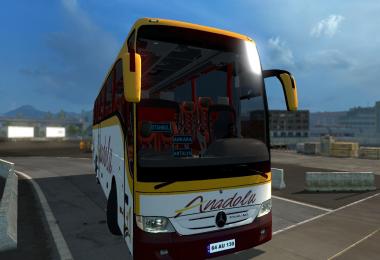 Mercedes Benz Tourismo 15 RHD Anadolu 2+1 Skin v1.0