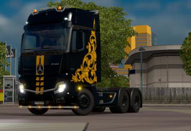 Mercedes MP IV Black & Yellow Skin 1.21.x