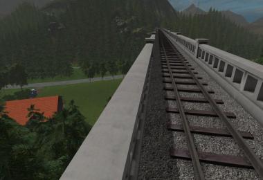 Modular viaduct for railway v1.0