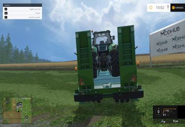 Oshkosh M1070 truck with trailer v1.0