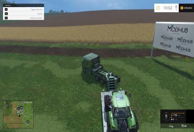 Oshkosh M1070 truck with trailer v1.0