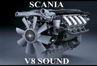 Scania new V8 stock sound