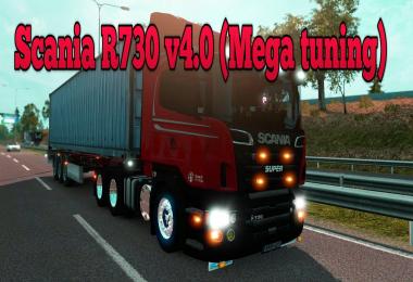 Scania R730 v4.0 (Mega Tuning)