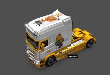 Scania RJL Longline Garfield Skin