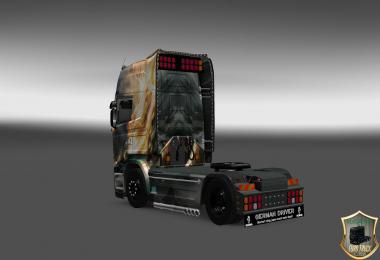 Scania Streamline Fire Dragon Skin