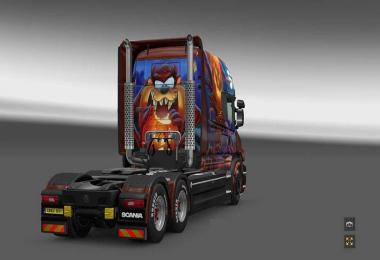 Scania T Halloween Skin