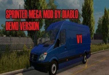 Sprinter Mega Mod Free Demo Version v1.0