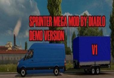 Sprinter Mega Mod Free Demo Version v1.0