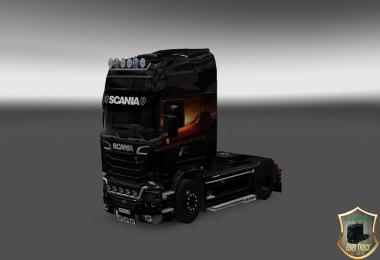 Sunset skin for Scania Streamline