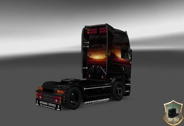 Sunset skin for Scania Streamline