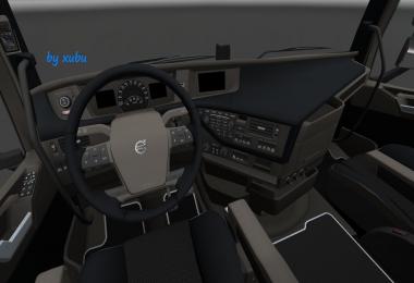 Volvo FH 2012 Dark Beige Interior v1.1