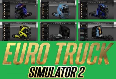 Volvo FH 2012 Skin Pack