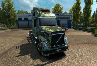 Volvo VNL 670 Army Skin