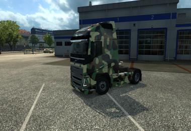 Army Skin for Volvo FH16 2012 1.21