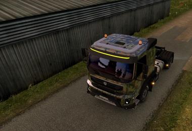 Army skin for Volvo FMX 540