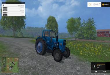 Belarus MTZ 82 blue v2.0