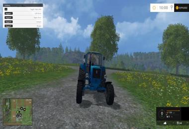 Belarus MTZ 82 blue v2.0